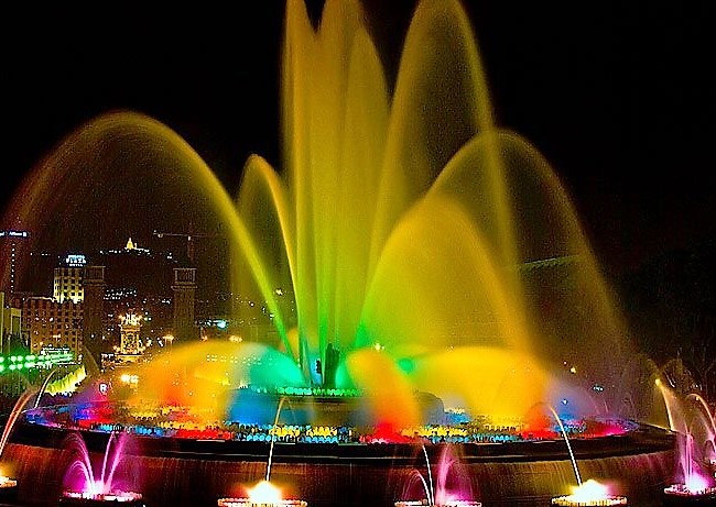 Majic Fontain of Montjuic - An Enchanting Water Spectacle